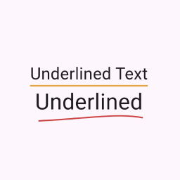 Underline Decorator Example